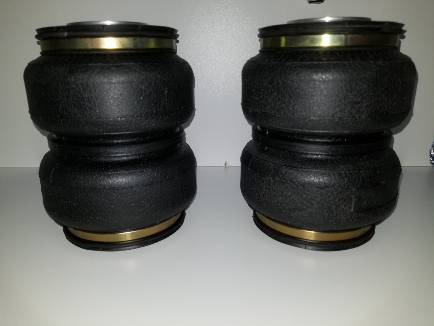 Double bellows airbag